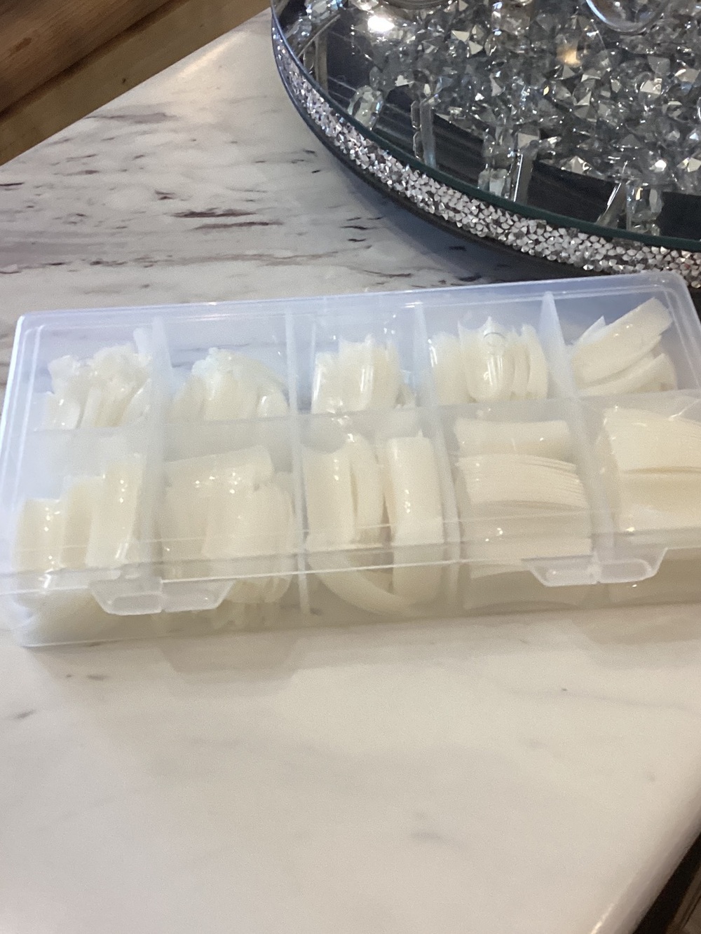 White Nail Tips